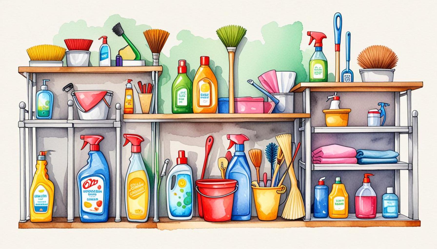 Methods of Organization that Facilitate Quick and Efficient Home Cleaning