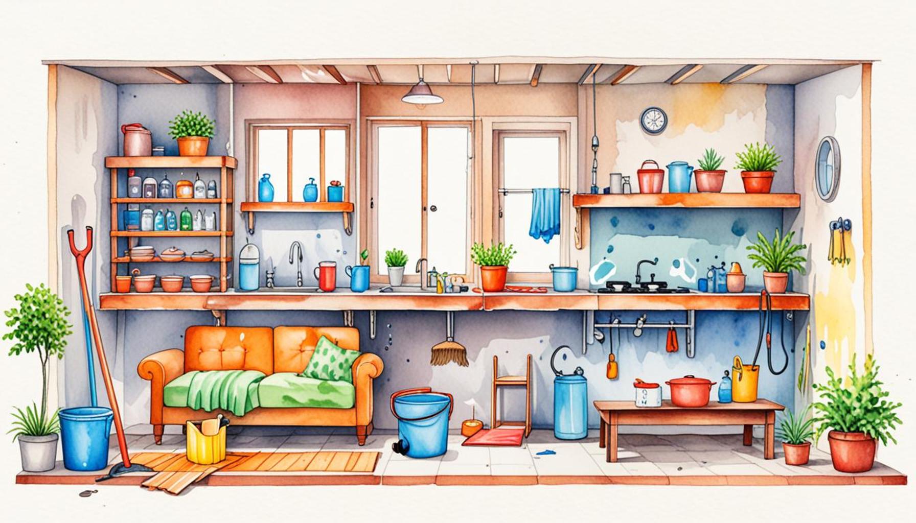 How to Implement a Zone Cleaning System: Dividing Your Home for More Effective Maintenance