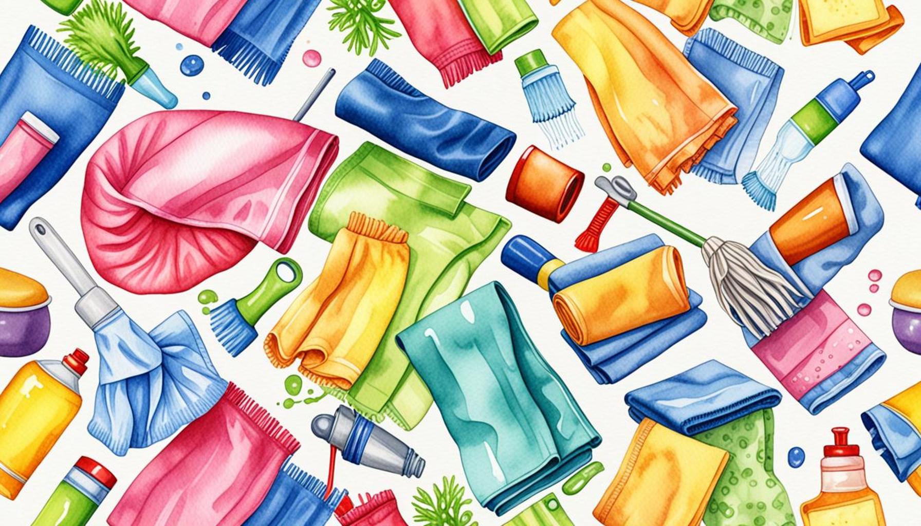 The Role of Microfiber Cloths in Efficient House Cleaning and Maintenance