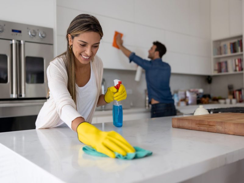 Efficient cleaning leads to a serene environment?>